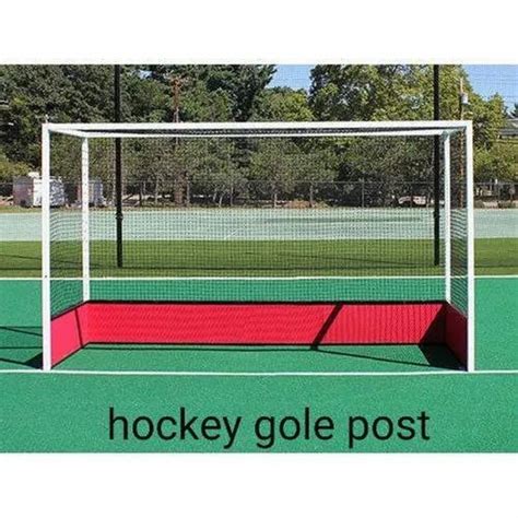 Versa Whitered And Black Hockey Goal Post Size 12 Ft X 7ft At Rs