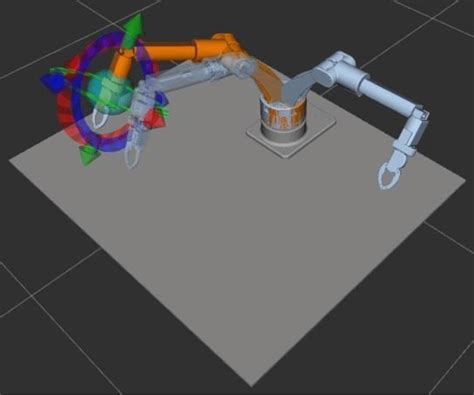 MoveIt Simulation Environment 5 ROS TO UNITY URDF Model Of Our Robot