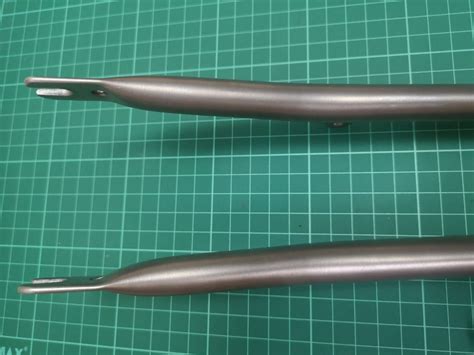 Original Brompton Titanium Front Fork With Crack Steer Tube Please See