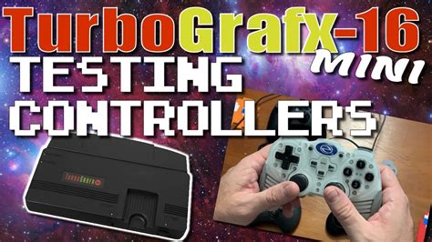 Turbografx Mini Controller Test Sega Genesis Controller Youtube