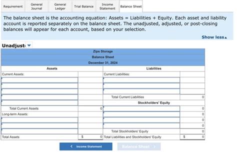 Solved The General Ledger Of Zips Storage At January 1 Chegg