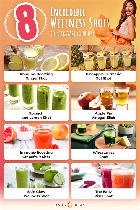 8 Health Boosting Wellness Shots To Kick Start Your Mornings Healthy