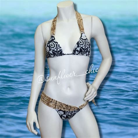 Cia Maritima Swim New Ciamaritima Mixed Print Bikini Poshmark