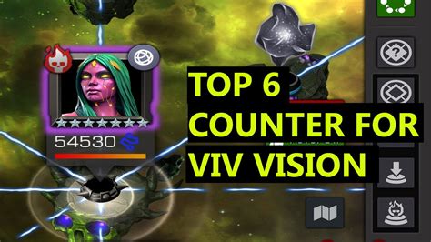 Best Champion To Counter Viv Vision Mcoc Youtube