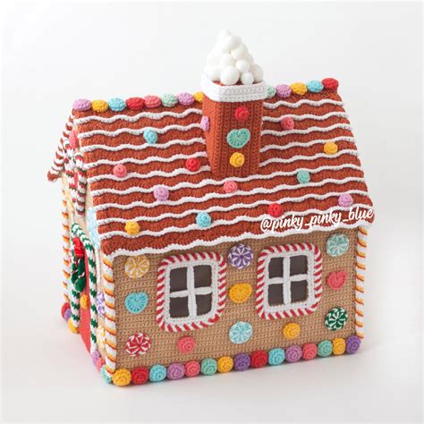 Gingerbread House Crochet Pattern Etsy