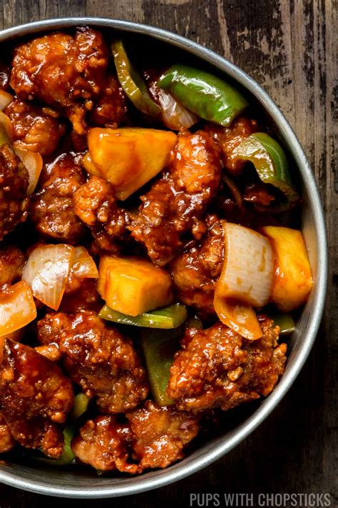 Sweet And Sour Pork Chinese Style