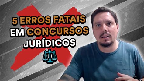 5 erros que você não pode cometer na preparação para concursos YouTube