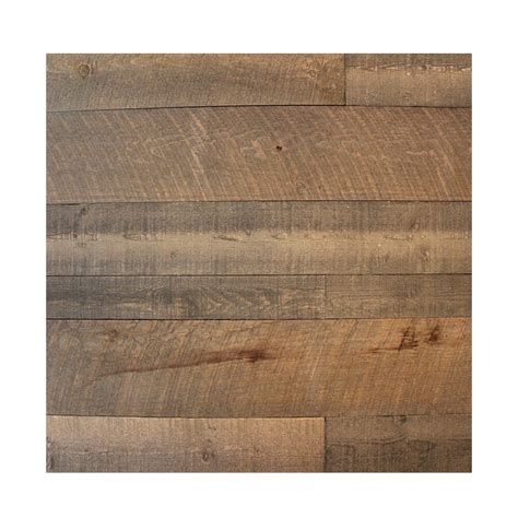 Style Selections Smooth Weathered Barnboard Mdf Wall Panel