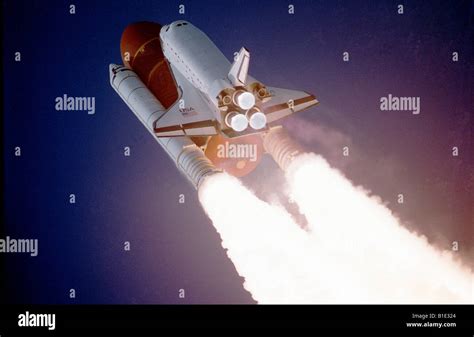 NASA Space Shuttle Atlantis launch Stock Photo - Alamy