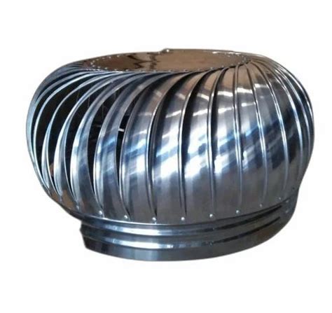 Stainless Steel Electric Roof Turbo Ventilator For Ventilation At Rs