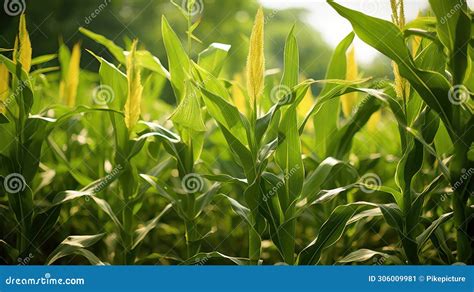 Crop Corn Laurel Stock Illustration Illustration Of Husk 306009981