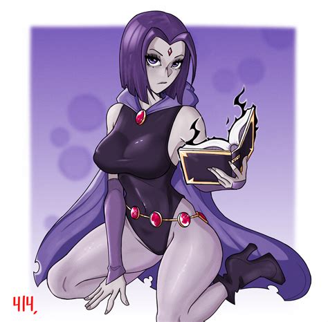 Raven Dc Comics The Teen Titans Image By Beetlefi414 3985223