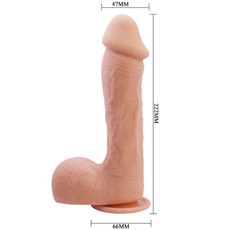 Baile Dildo Pele Realista Johnson Cm Glowlick Sex Shop N