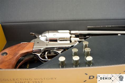 Kal 45 Kavallerie Revolver Mit 6 Kugeln USA 1873 1 1191 NQ