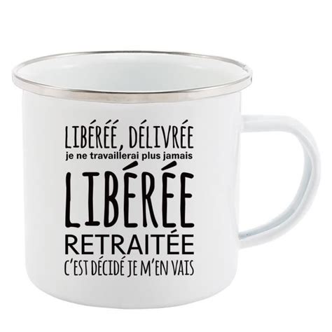 Mug Tasse R Tro En M Tal Maill Imprim Citation Lib R E D Livr E