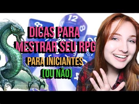 Dicas Para Mestrar Seu Rpg Criar Mundo Iniciantes Youtube