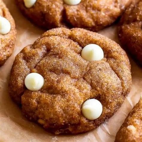 White Chocolate Pumpkin Snickerdoodles Feminologie