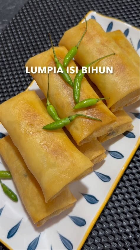 Resep Lumpia Isi Bihun Dari Mariaulfah