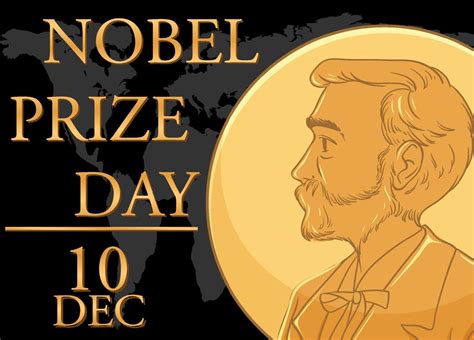 Nobel Prize Day Poster Design 13320652 Vector Art At Vecteezy