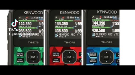 Kenwood Th D Custom Colours Youtube