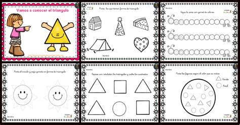 Aprendemos Las Figuras Geométricas El Triangulo Imagenes Educativas