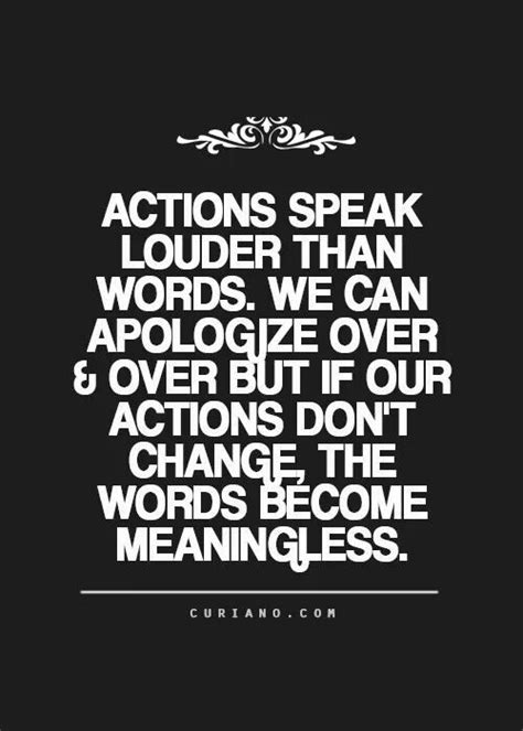 Actions Speak Louder Than Words Real Life Examples