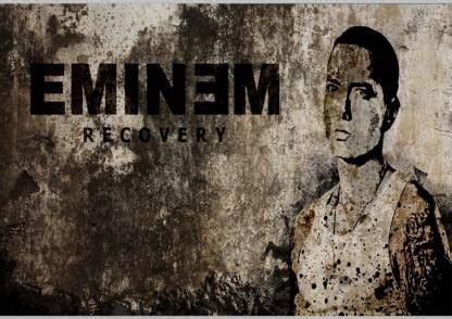 Eminem Recovery Poster Paper Print - Quotes & Motivation posters in ...