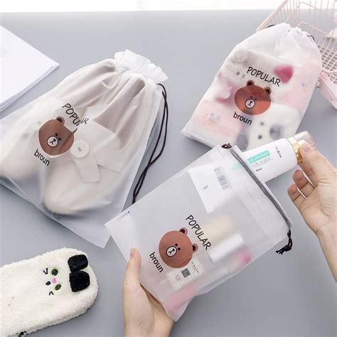 Jual Tas Pouch Organizer Waterproof Untuk Travel Cosmetics Makeup