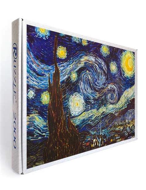 Notte Stellata Van Gogh Ruzzle Micro Pezzi A