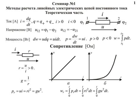 Методы расчета линейных электрических цепей постоянного тока ...