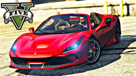 FUGA DA POLICIA FERRARI F8 SPIDER 2020 GRAND THEFT AUTO V GTA V