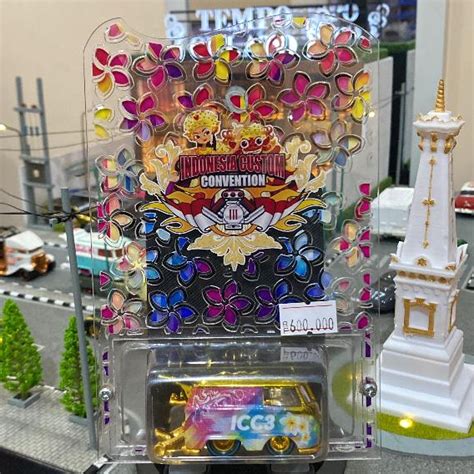 Jual HOT WHEELS CUSTOM KOOL KOMBI INDONESIA CUSTOM CONVENTION CUSTOM ICC GOLD AKRILIK