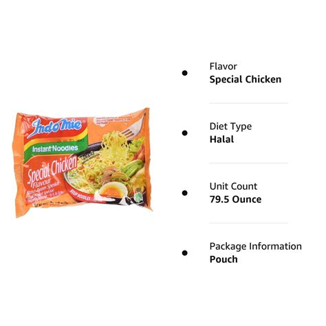 Snapklik.com : Indomie Instant Noodles, Special Chicken Flavor, 2.64-Ounce