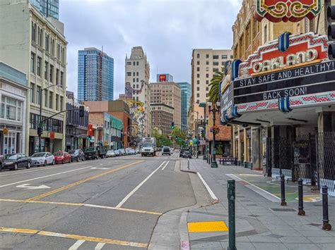 Uptown Oakland Editorial Stock Photo Image Of California 107823493