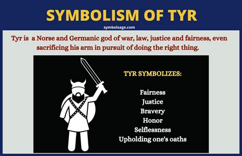 Týr – The Norse God of War - Symbol Sage