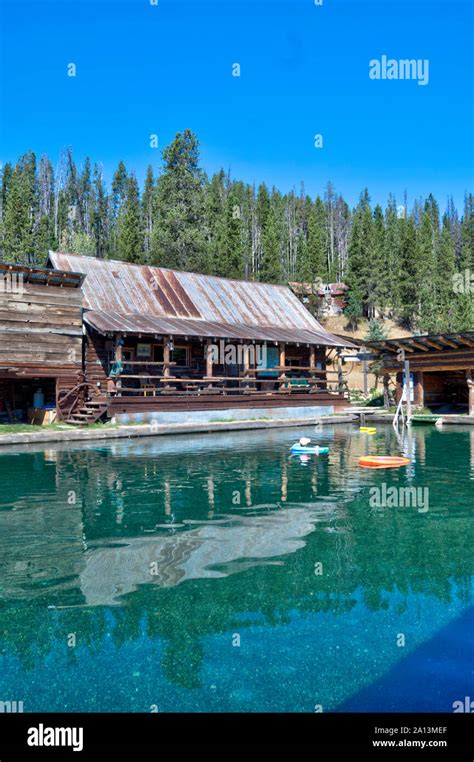 Burgdorf Hot Springs, Burgdorf, Idaho Stock Photo - Alamy