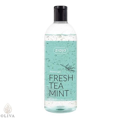 Ziaja Fresh Tea Mint Gel Za Tuamp Scaron Iranje Ml Oliva