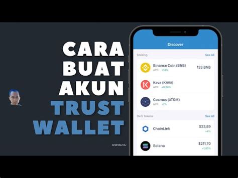 Cara Daftar Akun Di Trust Wallet YouTube