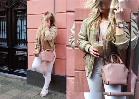 Outfit Of The Day Pink Bodysuit And Iced Coffee Lilylike Blog