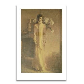 Portrait Of Jacqueline Kennedy By Aaron Shikler Museum Gift Shop