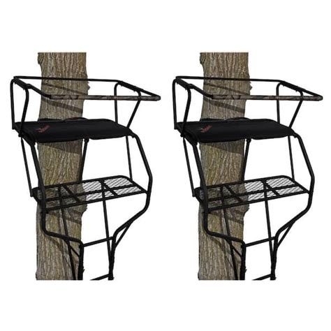 BIG GAME TREESTANDS 18 Ft Big Game Guardian DXT Portable 2 Hunter Tree