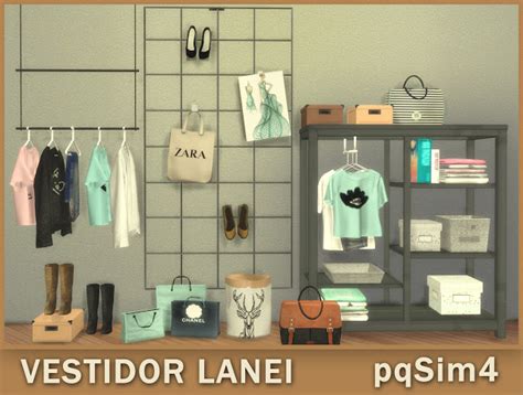 Sims 4 Cc Custom Content Closet Decor Clutter The Sims 4 Pc Sims 1 Sims 4 Game Mods Sims Mods