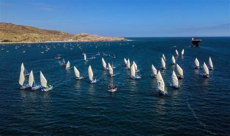 Gran Regata De Veleros De Pesca En Cabo Blanco Y El Ñuro Por El Día Del