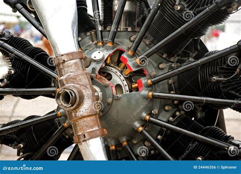 Radial Aircraft Engine Royalty-Free Stock Photo | CartoonDealer.com ...