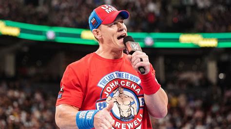 John Cena Announces Plan To Retire From Wwe In Ring Competition In