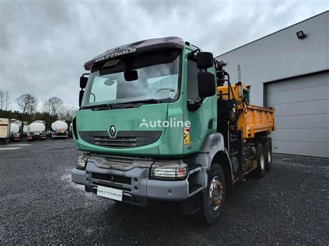 Wywrotka Renault Kerax Dxi Crane Atlas T M Way Tipper X