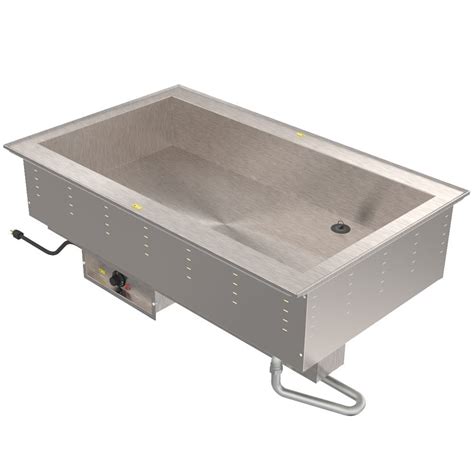 Vollrath 36503208 Modular Drop In Three Compartment Bain Marie Hot Food Well 208V 1875W