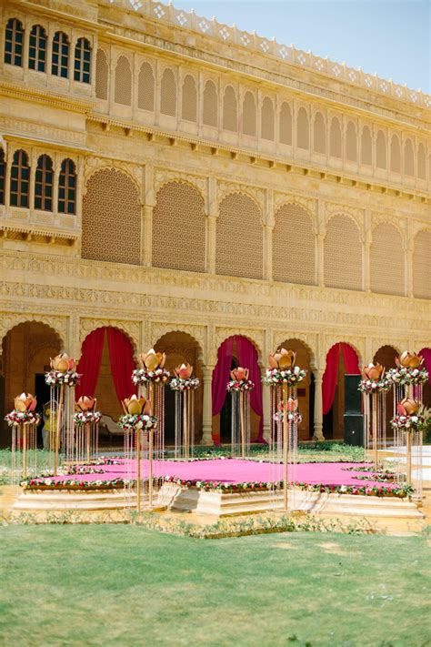 Wedding Decor at Suryagarh Palace in India - Entouriste