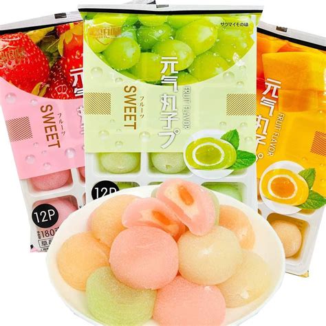 Японские сладости набор 3 шт Рисовый десерт Моти (Mochi,Мочи) вкус ...