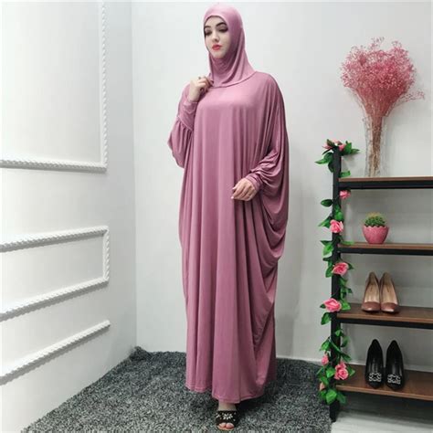 2020 Full Cover Fashion Long Modest Clothes Muslim Turkish Islamic